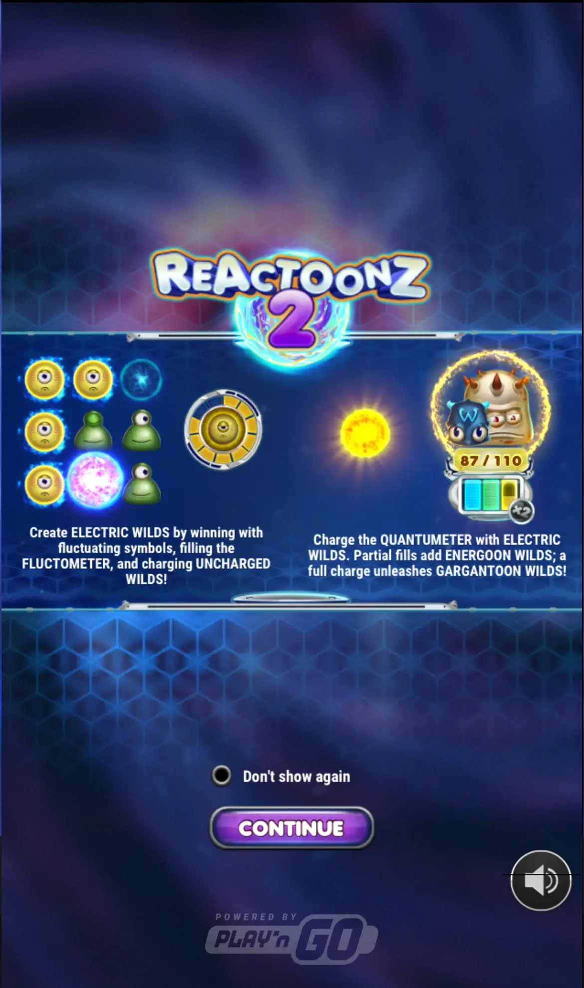 Reactoonz 2 game features